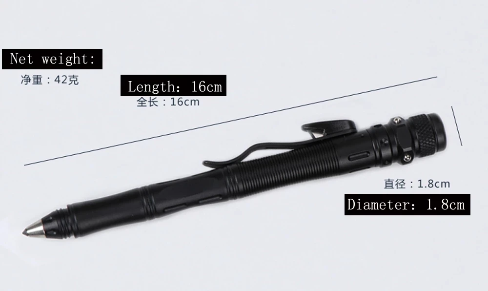 Imagem -03 - Caneta Tática Swat-recarregável Strobe Led Multi-function Autodefesa Ferramenta de Sobrevivência Cartão Interruptor de Controle Magnético