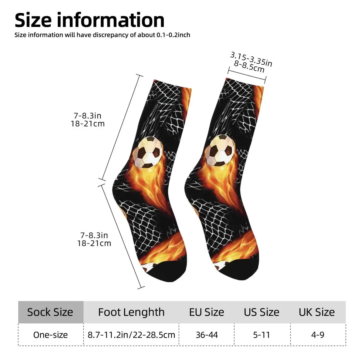 Football Sock Printed Man Polyester