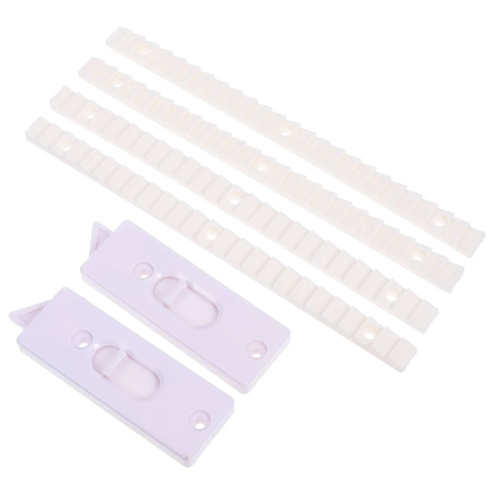 

2pcs Window Tilt Latch Blinds Cord Cleat Sliding Accessories Casement Hardware Adhesive Tape Spring Loaded Easy Operation Secure