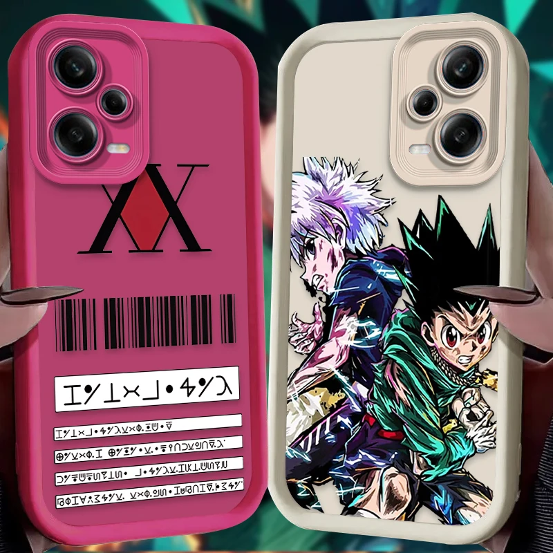 Anime Hunter X Hunters Case for Xiaomi Redmi Note 13 12 11 Pro Plus 4G 5G 12S 11S 10S 10 9 9S Redmi 14C 13C 12C A3 12 TPU Cover