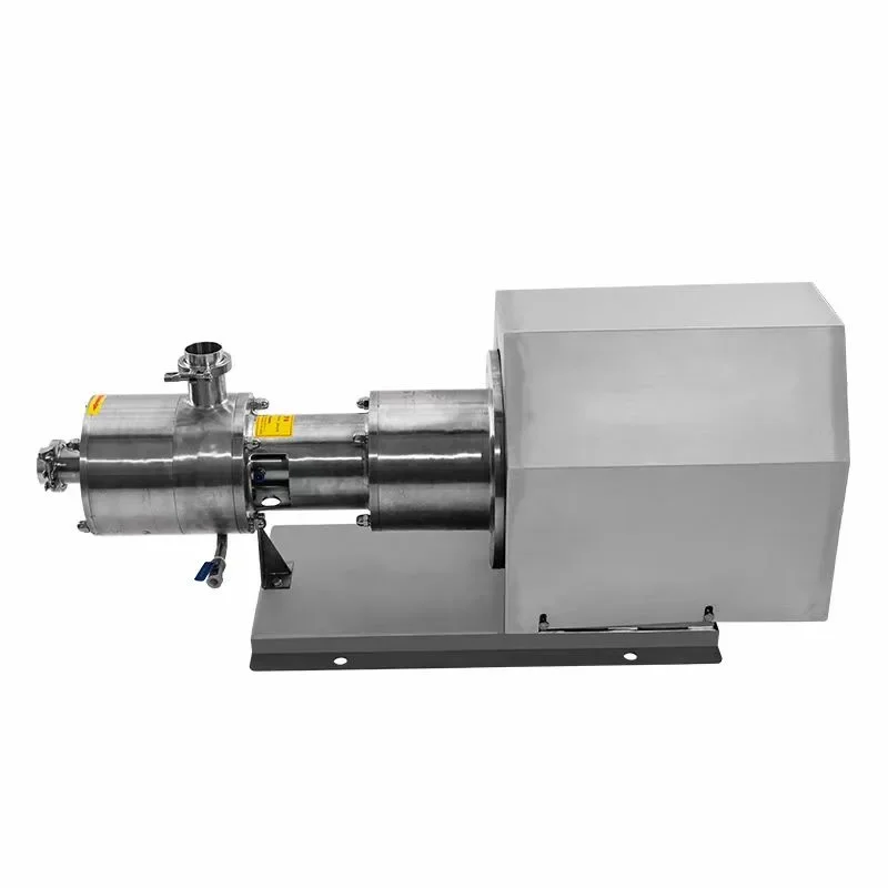 Sanitary grade stainless steel homogenizer pump/3-stage mayonnaise/milk inline high shear tool