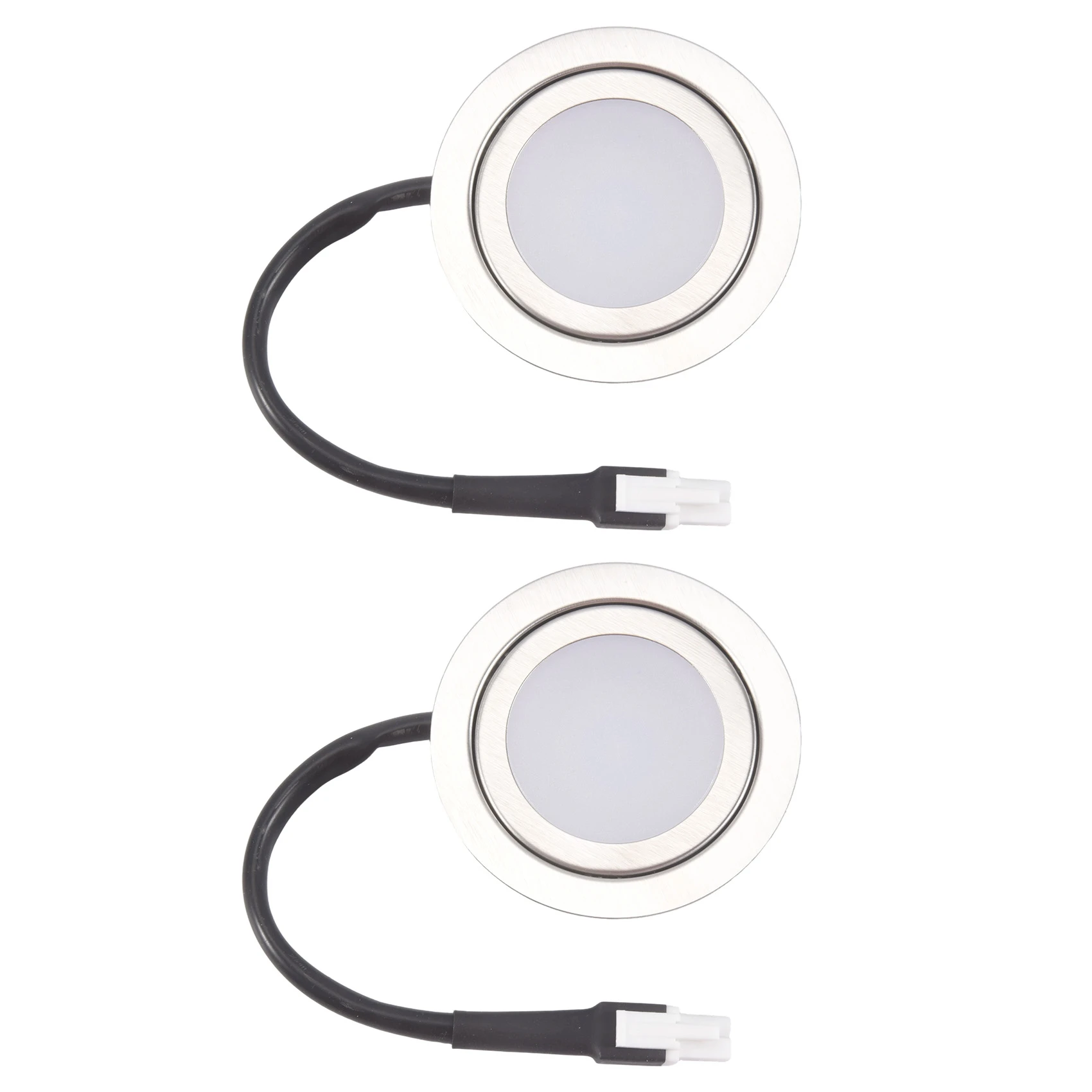 12V DC 1.5W Range Hood Lights With EL Socket Male, 2Pack Hole Closet Stove LED Light Recessed, Kitchen Light Bulb-AC17