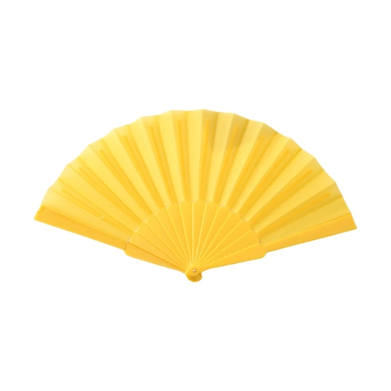 Folding Hand Fan Retro Cloth Fabric Fan Chinese Kung Fu Taichi Hand Fan