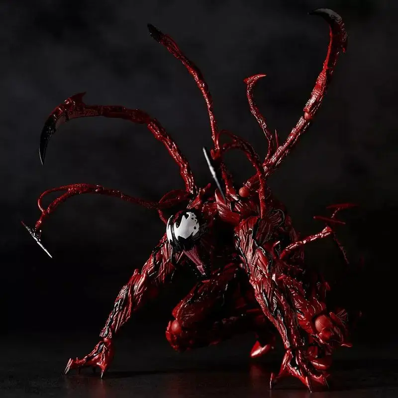 

15cm Venom Carnage Spider Man legends Action Figure Articulate Joints Change Face Statue Model Joint Movable AMAZING YAMAGUCHI