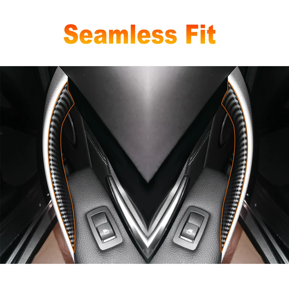 For BMW Interior Door Handle ABS Trim Protective Cover For F30 F35 320i 320Li 328i 328Li 335i 335Li M3 2012-2018 Left Right Door