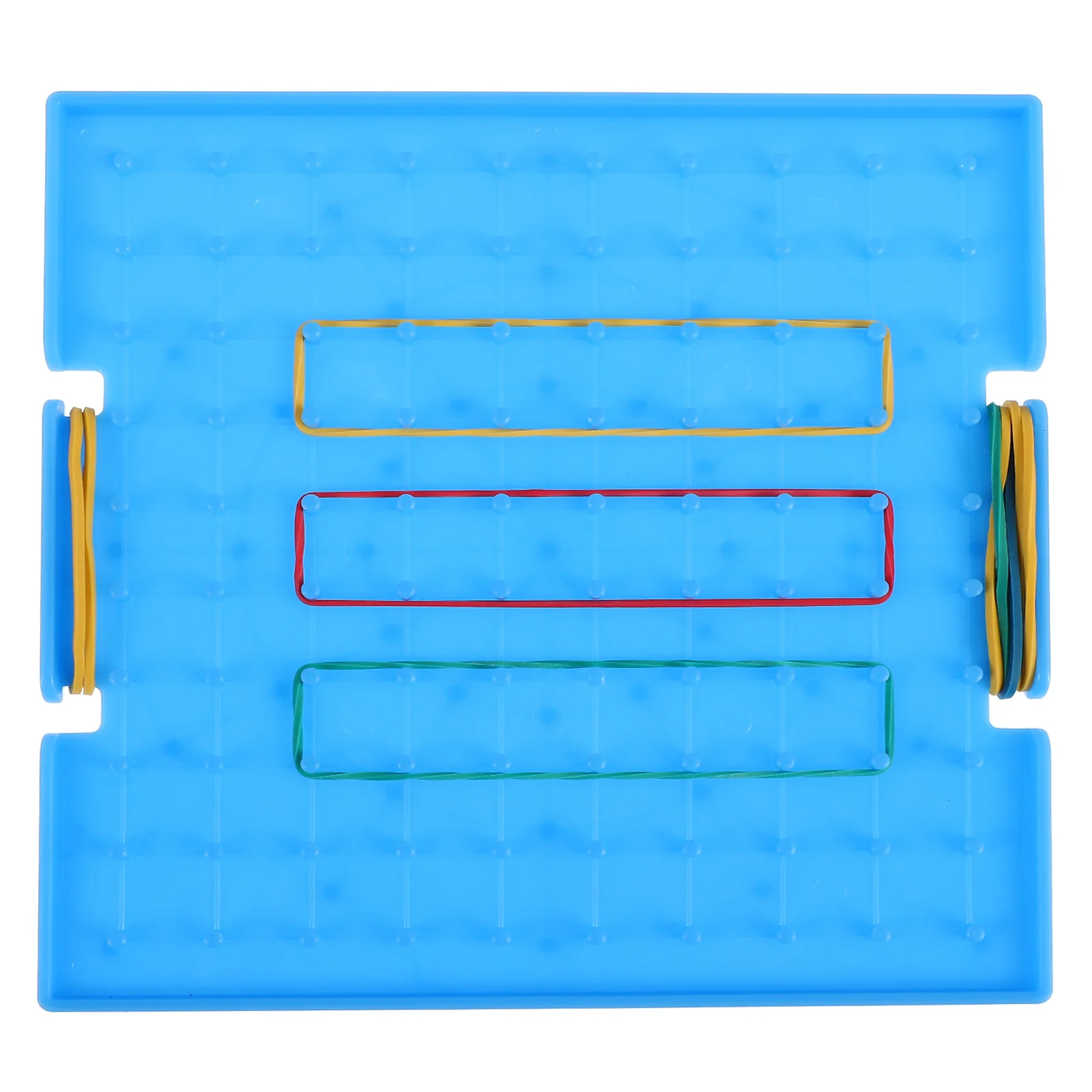 

1pcs Double Sided Student Pegboard For Math Learning Geoboard Set Classroom Home School Use Educational Puzzle Game Board