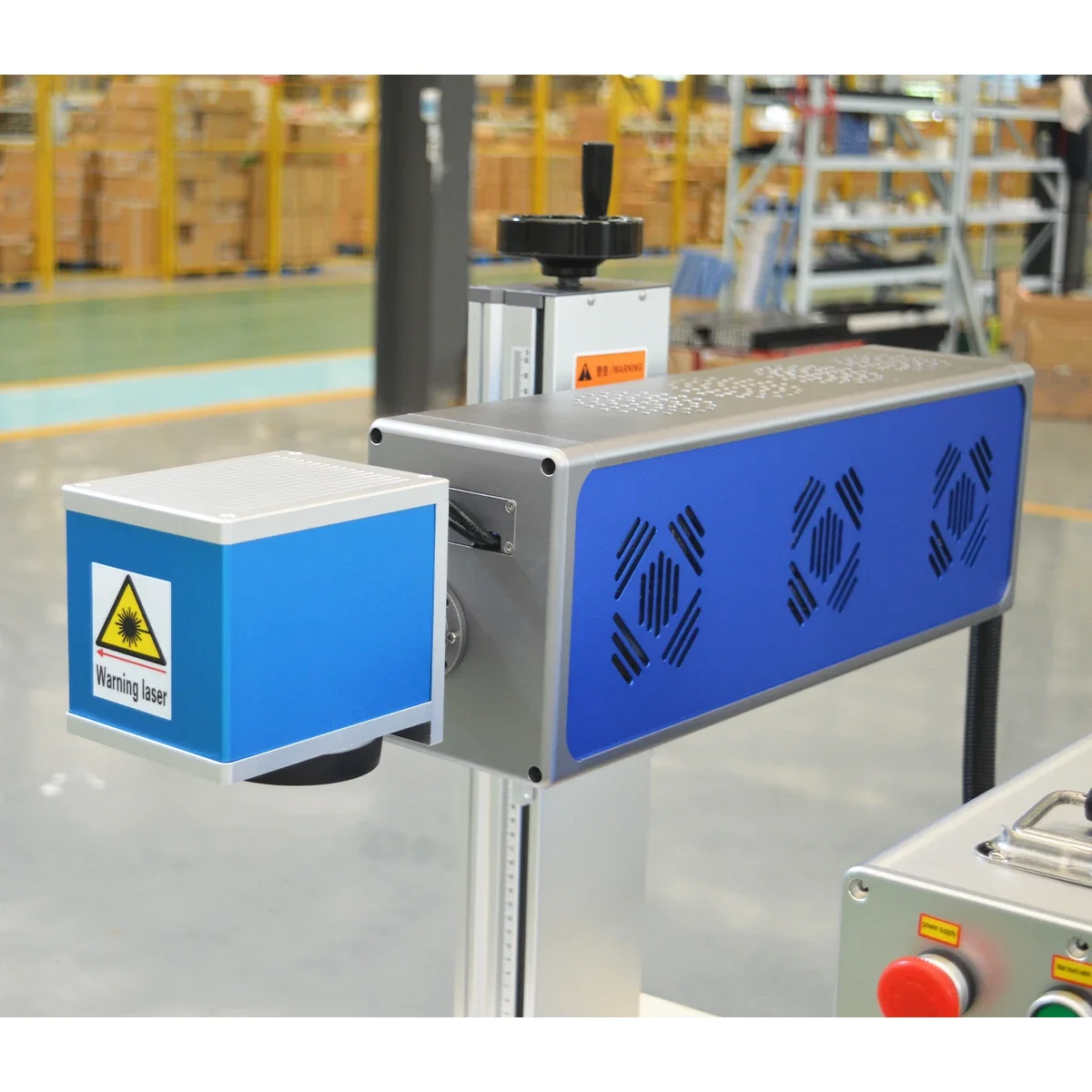 JPT 30w حفارة الألياف مع اللون / Raycus 50W آلة وسم الألياف 30w / 100W