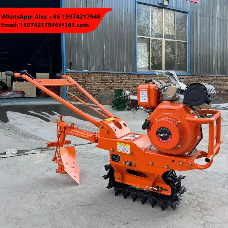 Multi-functional Tillage Machine, Small Agricultural Diesel Weeding And Plowing Machine, Trenching And Loosening Machine