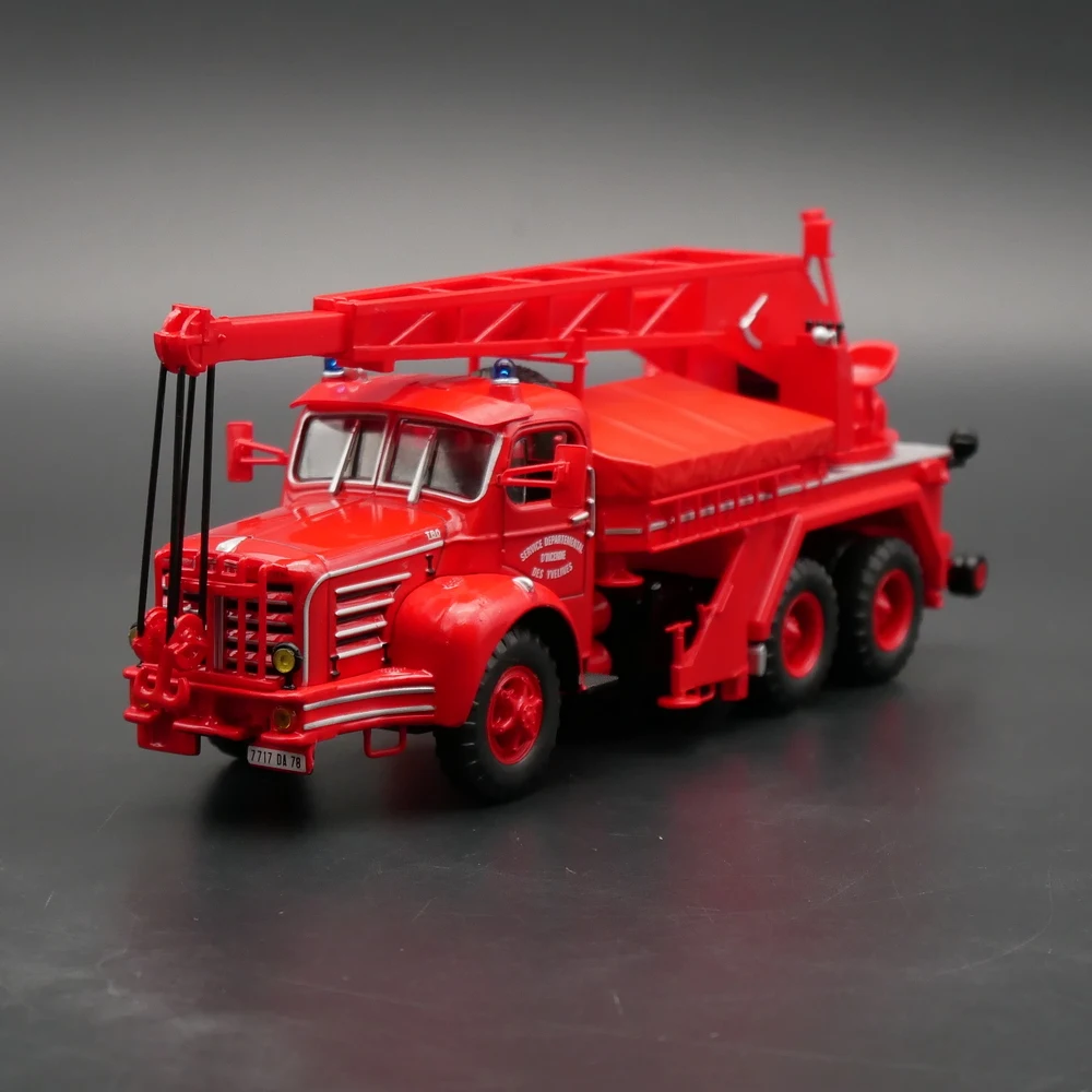 Diecast Ixo Escala 1:43 Berliet TBO Magirus Guindaste Pesado Motor de Futebol Liga Modelo de Carro Brinquedo Colecionável Presente Lembrança Display