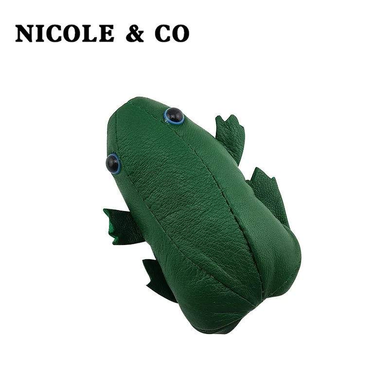 

NICOLE & CO 2023New Mini Coin Purse Women Change Money Bag Genuine Leather Sheepskin Pocket Wallets Key Case Zipper Small Pouch