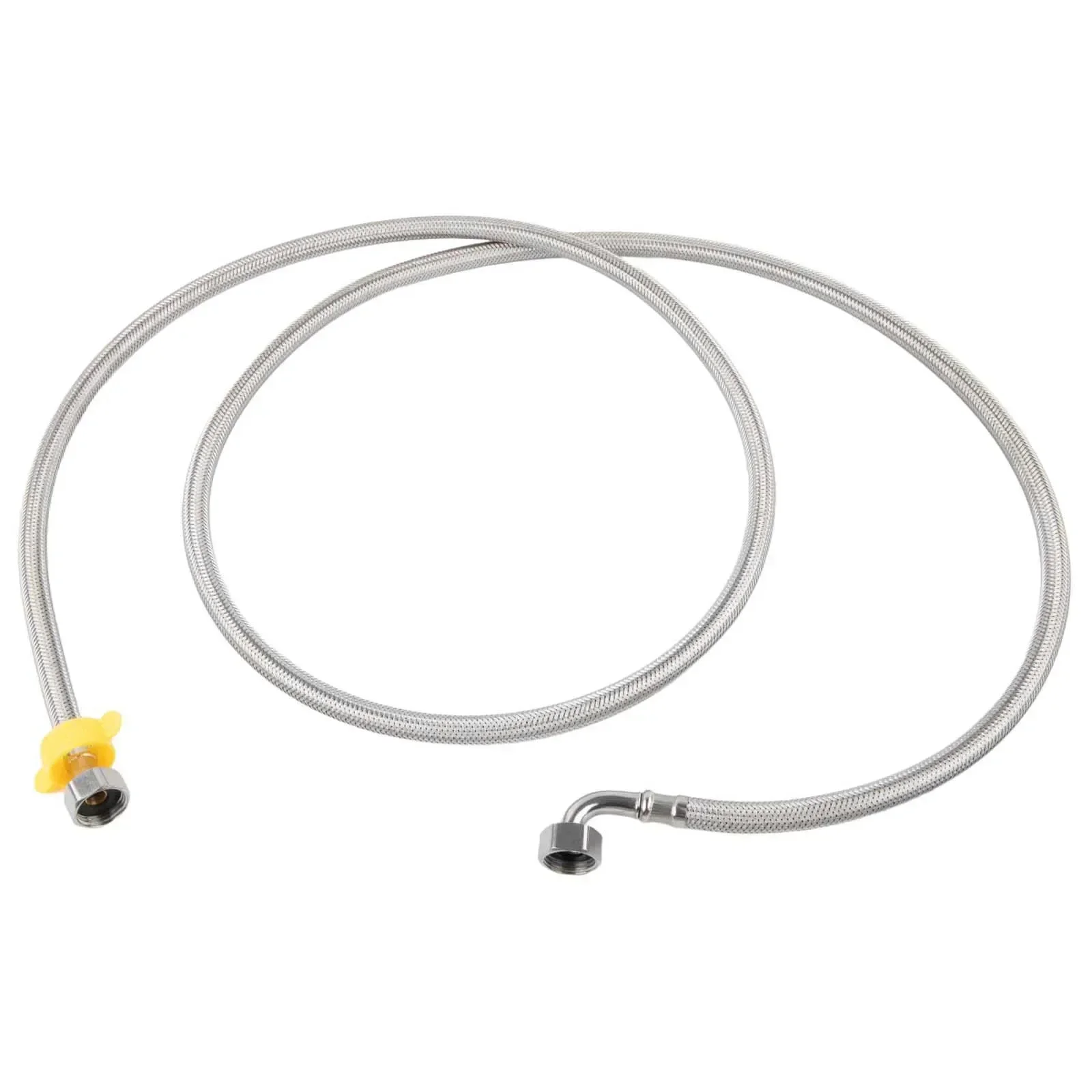 

Flexible Water Inlet Elbow Hose Pipes 1 2 Inch Size Easy Installation High Pressure Resistance Leak Prevention