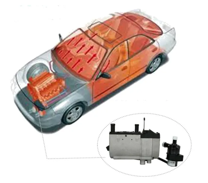 Hot Sale CE Certificate 5kw 12v Petrol Liquid Parking Heater For Boat Truck Bus Ships