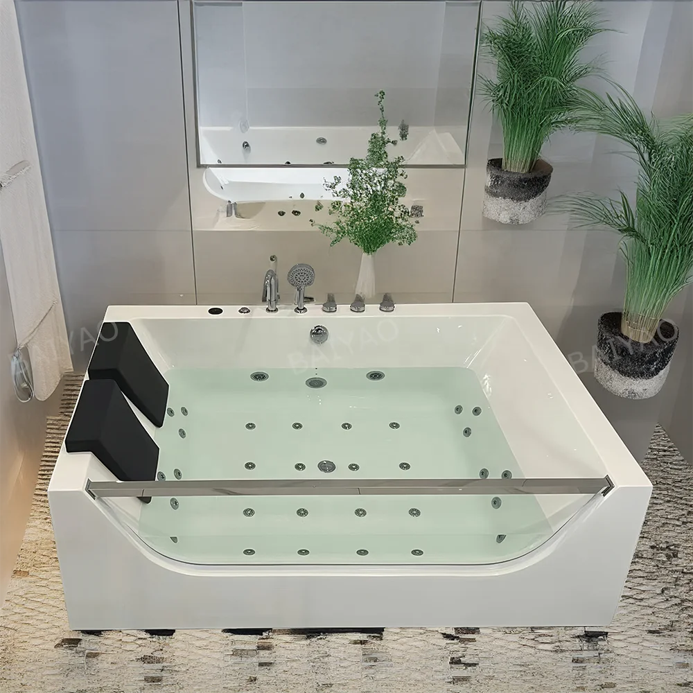

Jaccozi для 2 человек Современный акрил для Jacuzzi Spa Tube Функция гидромассажной трубки 50% для использования в отеле Эксклюзивная распродажа для сауны Спа