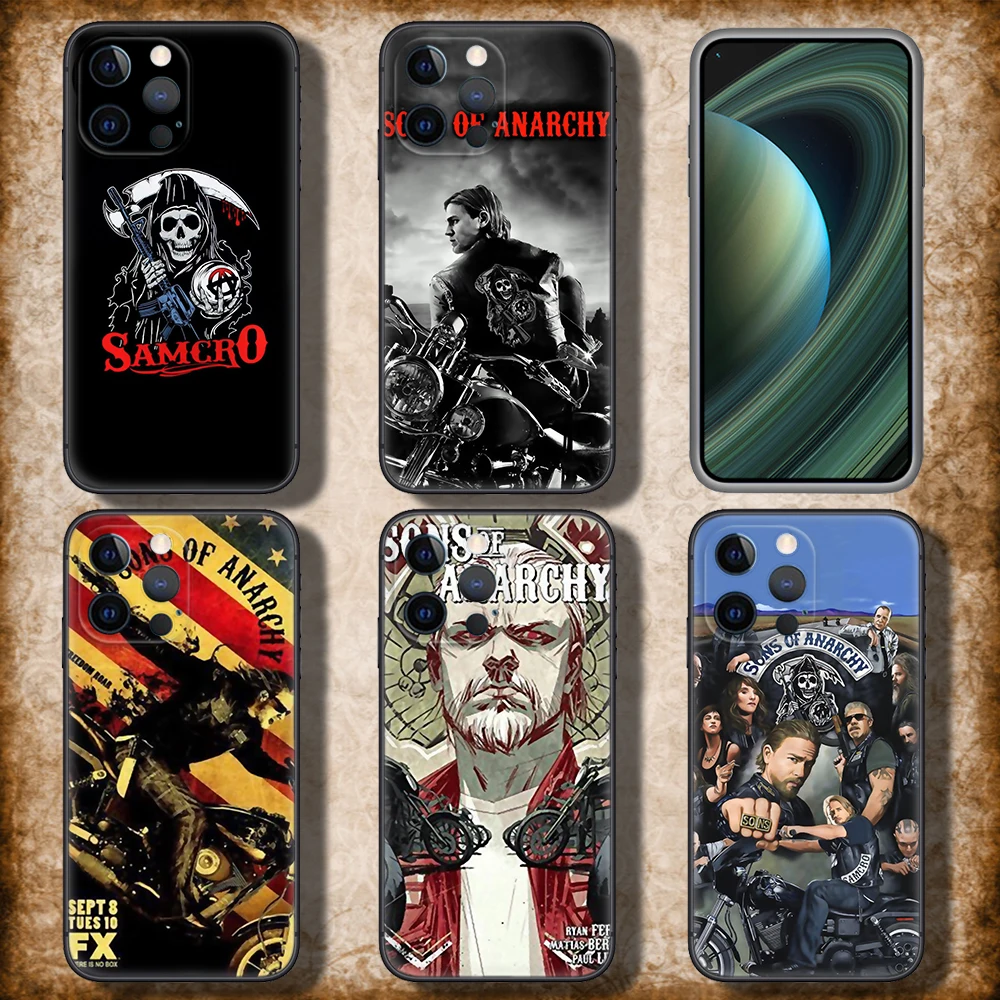 P291 sons of anarchy season 7 Soft Silicone Case for Samsung S9 Plus S10 S10E S20 Fe Lite S21 S22 S23 S30 Ultra