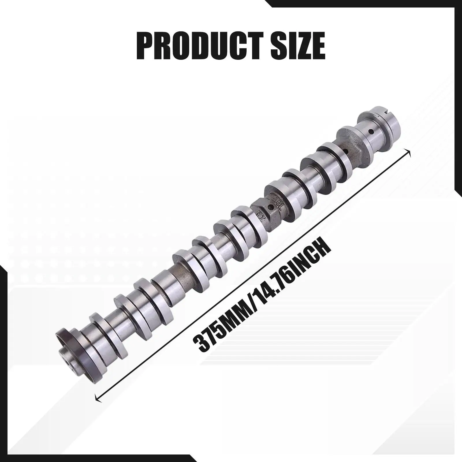 Right Side Intake Camshaft 05047913AC Metal for Wrangler 3.6L V6 Models