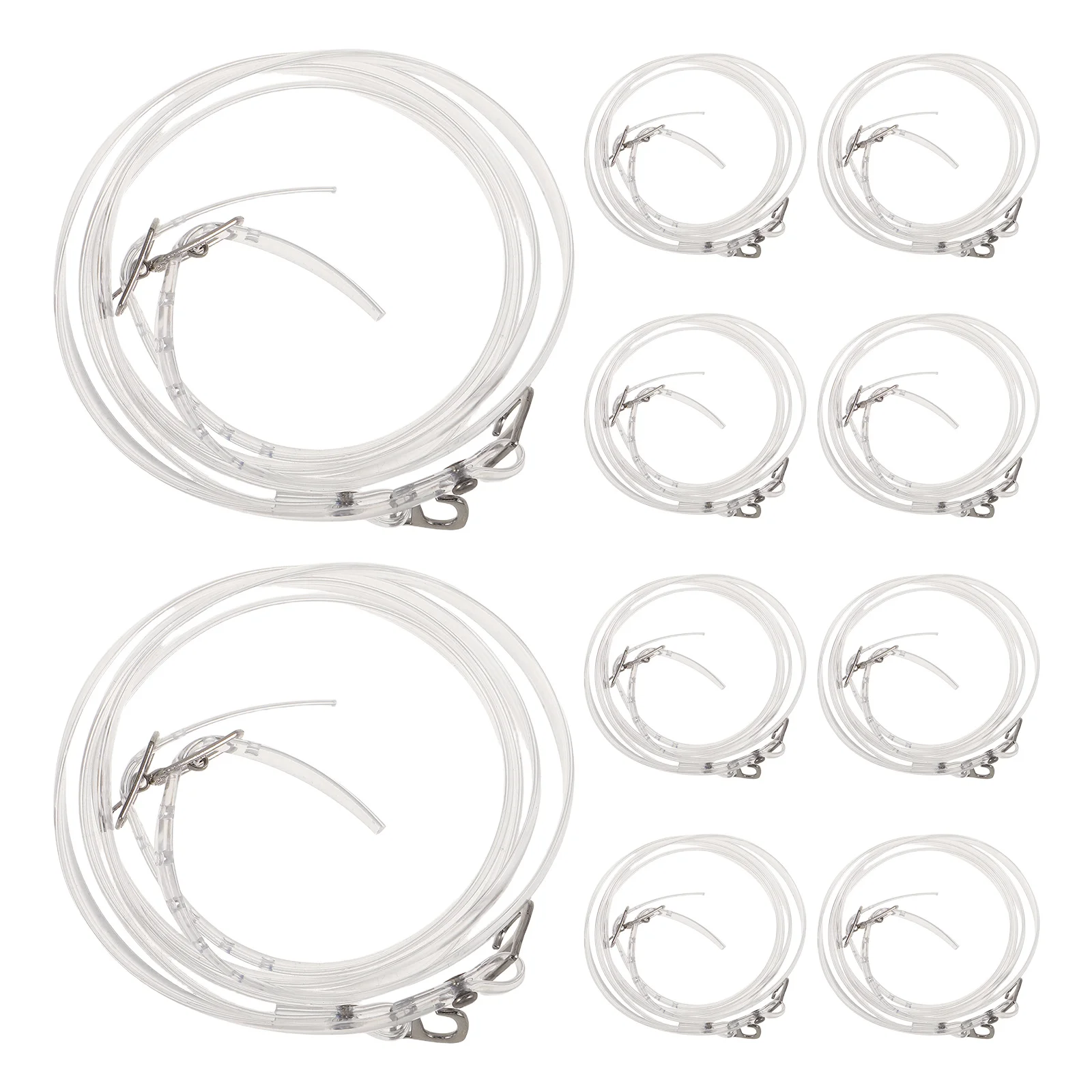 

5pcs Transparent Long Shoe Laces For High Heel Anti-Loose Fit Invisible Elastic Replacement Straps For Heels Boots Adjustable