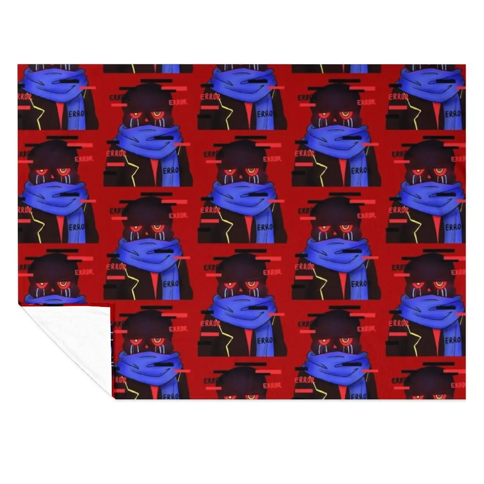 

Grumpy Error Sans Throw Blanket funny gift manga Blankets For Baby Furrys Blankets