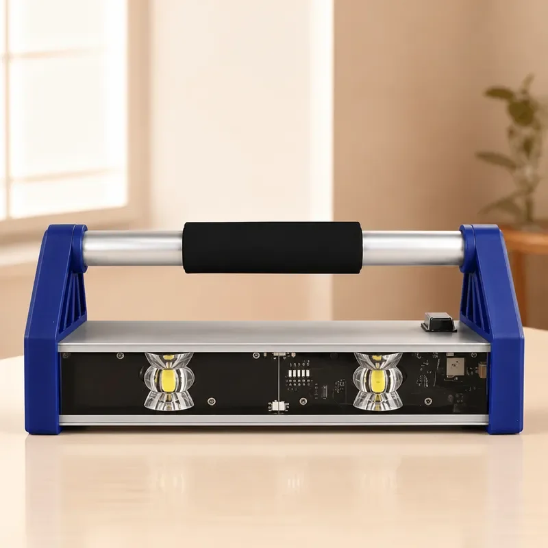 LED Wall Polishing Lamp Transparent Corner Light Bead Inspection Tool for Paint Finish Acceptance High Density Lighting