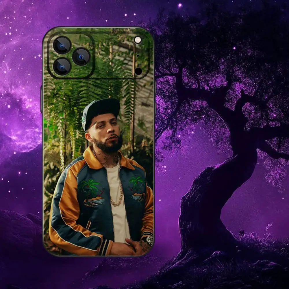 Jc Reyes JC REYES Tour 2025 Funda de teléfono para iPhone 17,16,15,14,13,12,Pro,Max,Plus,E,SE4,Air,Mini caja suave negra