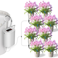 4 Adjustable Drip Arrows Intelligent Automatic Watering Machine Watering Device Timing Artifact Potted Garden Plant Spray Drip