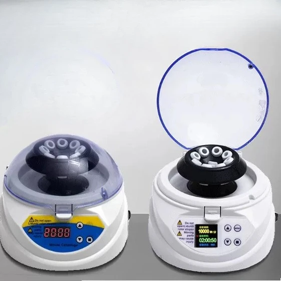 Digital Mini Centrifuge, High Speed Lab PCR Centrifuge, Veterinary Pet Serum Separator