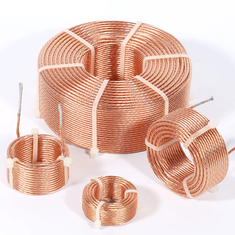 1pcs 0.1mH-5.6mH Multistrand 7 Multi Strand Wire Speaker Crossover Audio Amplifier Inductor Oxygen-Free Copper Wire Coil