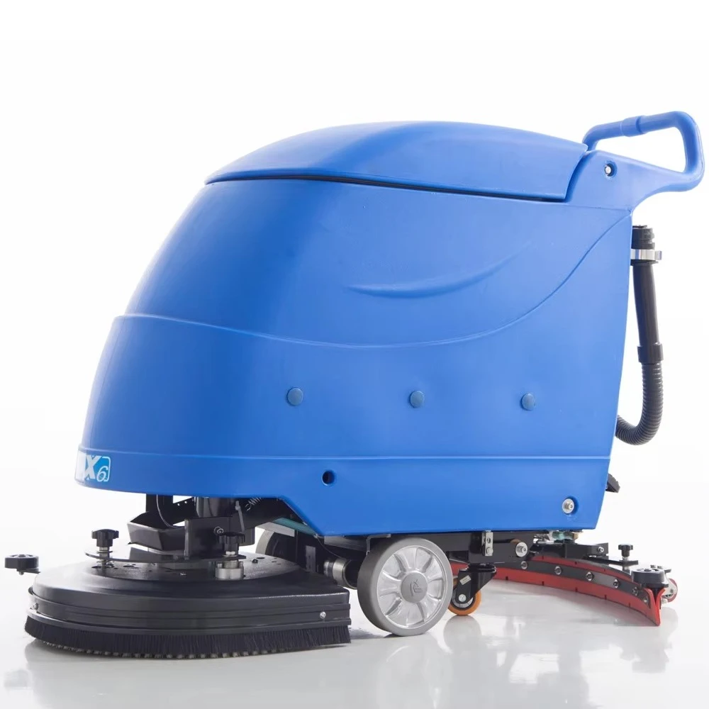 Fully Automatic Single-Brush Hardwood Floor Cleaning Scrubber