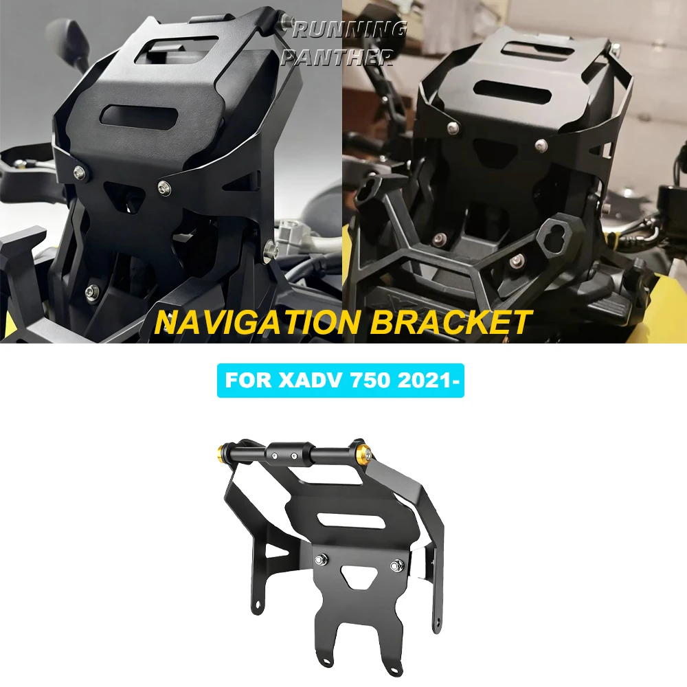 

Для Honda XADV750 X-ADV 750 2021-2025 аксессуары для мотоциклов, держатель для мобильного телефона, подставка, GPS-навигационная пластина, кронштейн