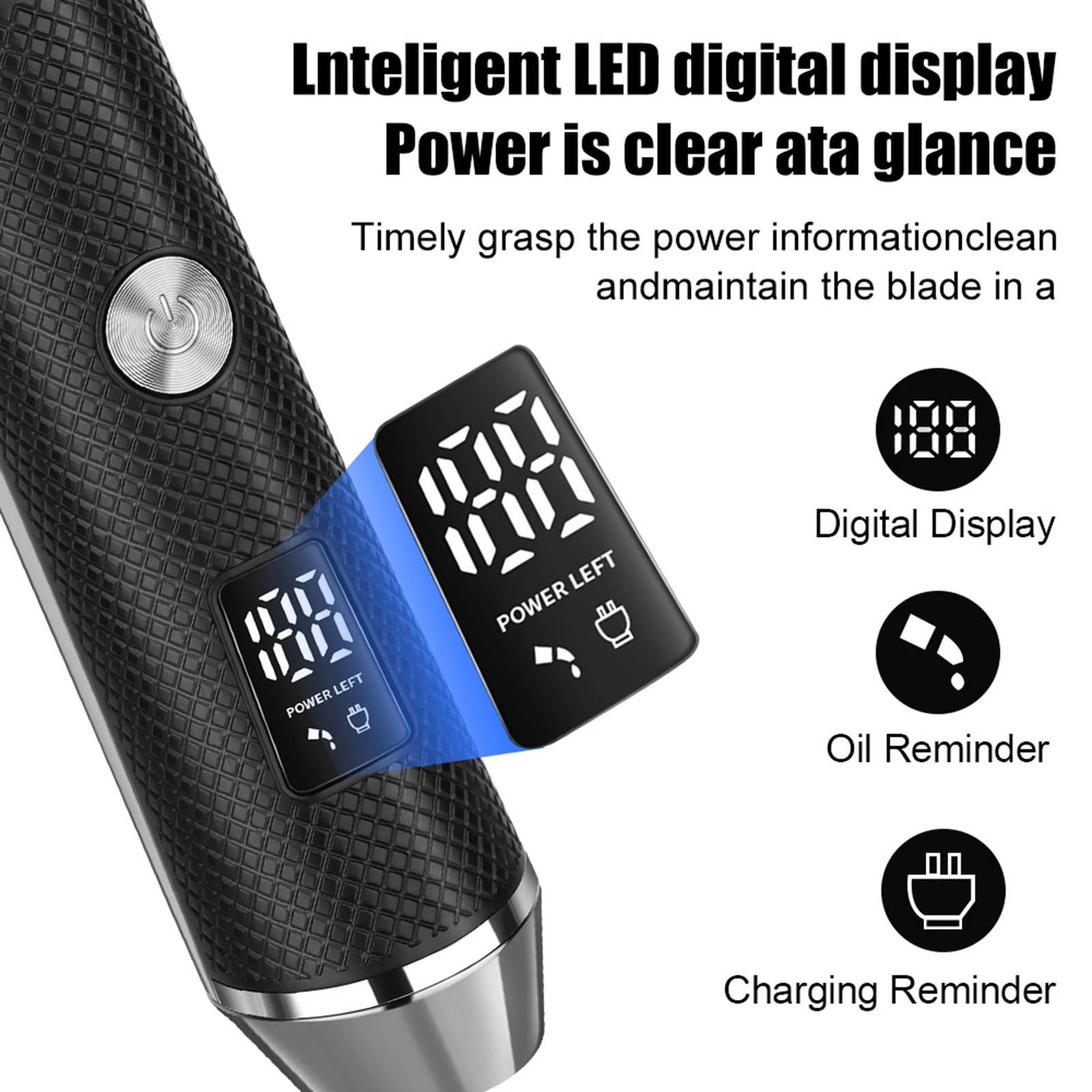 New Electric Hair Clipper Oil Head Carving Hair Trimmer For Men Professional Barber Salon Hair Cutting Machine Shaving Razors