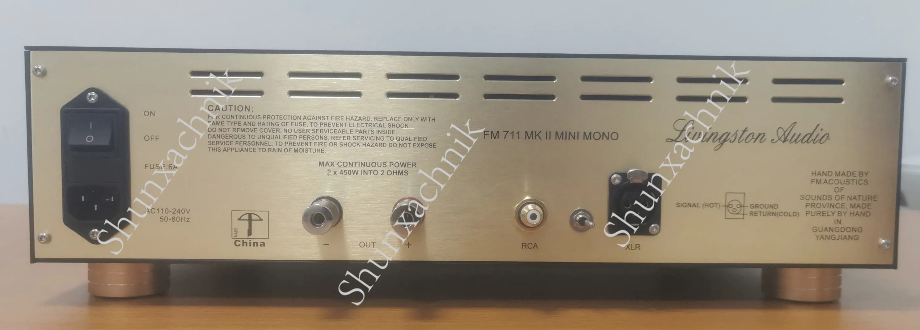 MINI FM711MK2 MONO HI-END Fever Monobody Balanced Single-ended Power Amplifier