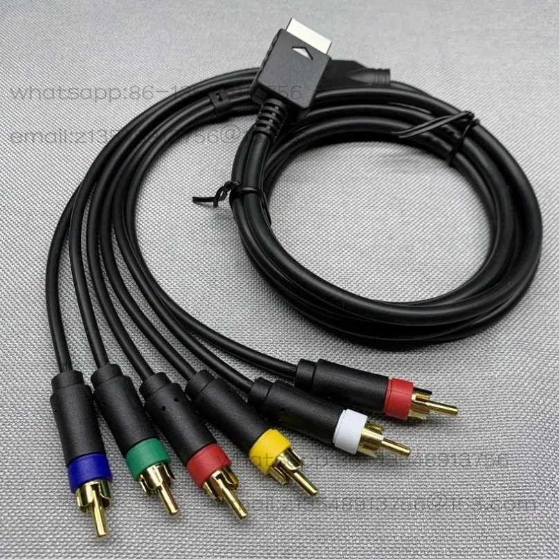 

Кабель для подключения игровой консоли PS1/PS2/PS3 к цветному монитору RGB + синхронизация аудио и видео, специализированный кабель