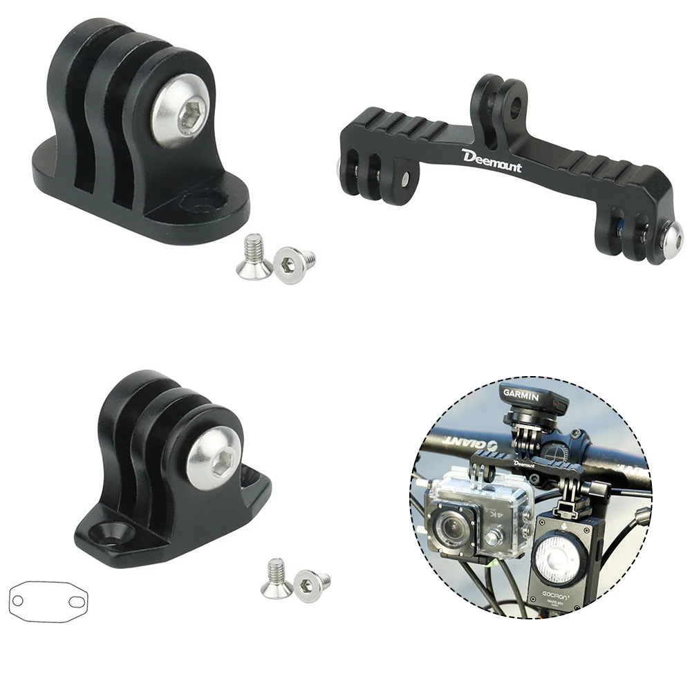 Adattatore per fotocamera Supporto per fotocamera Attacco per adattatore per ciclismo 30x21mm Staffa in lega di alluminio in lega di alluminio Nuovo