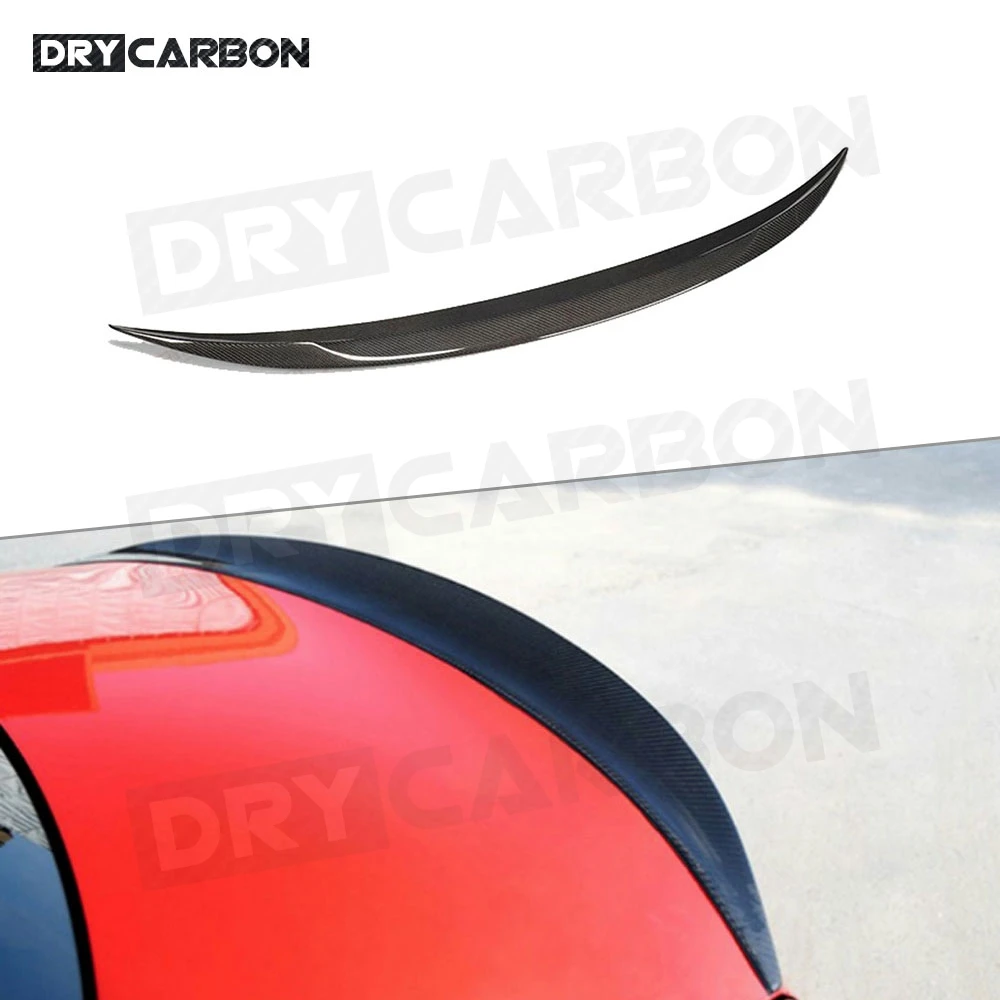 

Dry Carbon Fiber Rear Trunk Spoiler Boot Lip Spoiler Wing For BMW 1 Series E82 1M Coupe Sedan 2008-2012 Rear Spoiler Body Kits