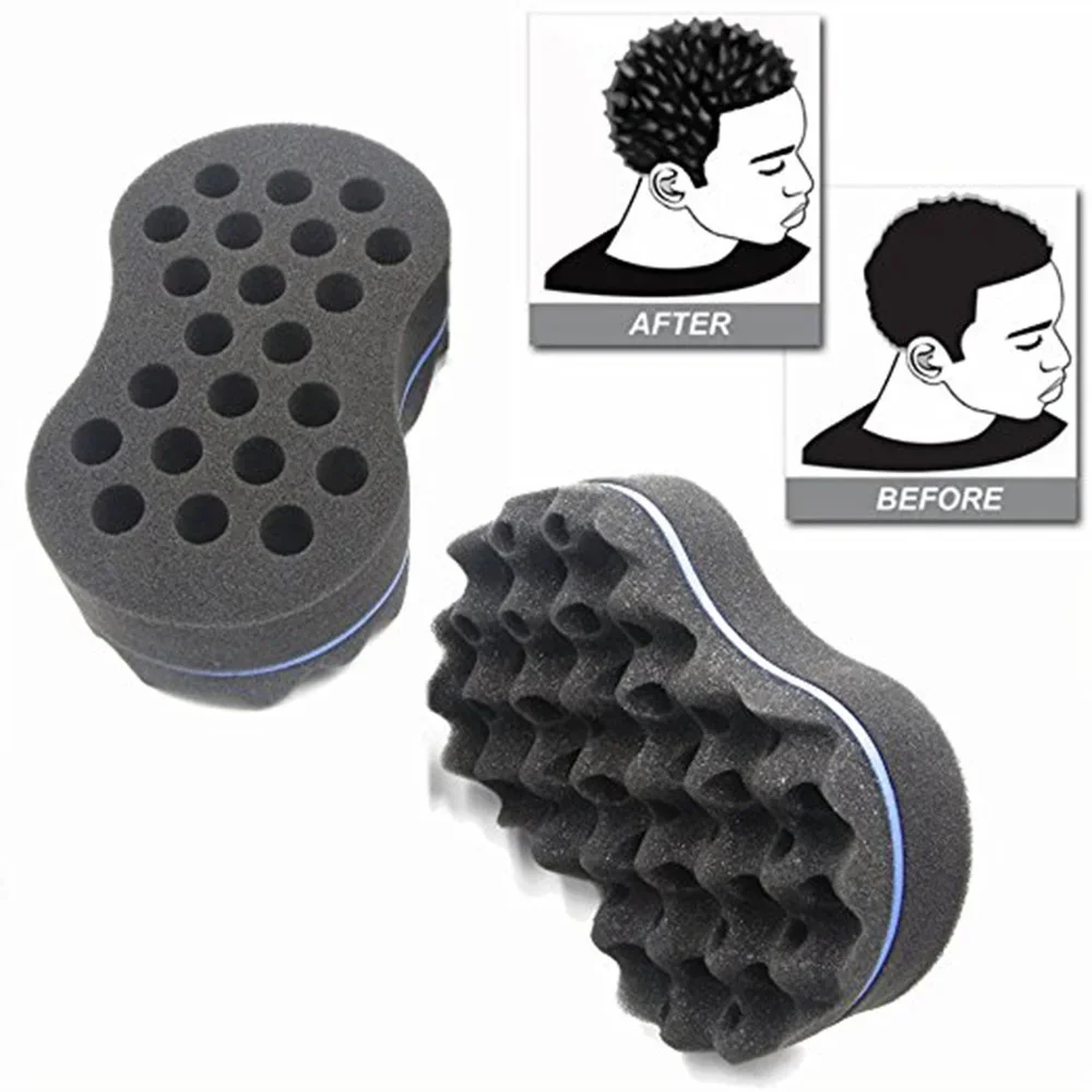 Curly Hair Styling Sponge Brush Dreads Locking Twist Afro Locs Style Barber Tool  Hair  Hair Styling Tools   Hair Braiding Tool