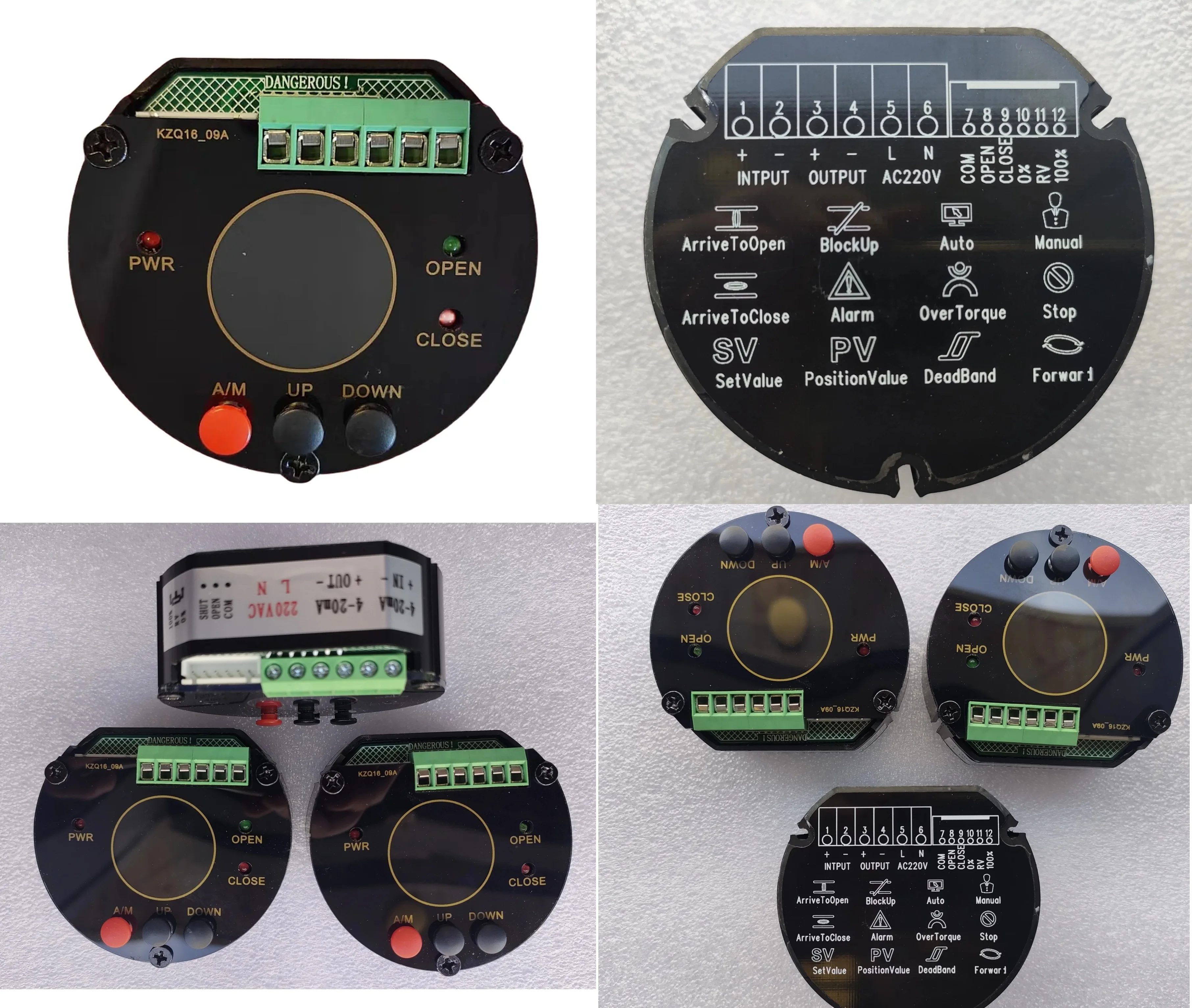 KZQ16-09A Electric Valve Intelligent Positioner, Electronic Servo Controller