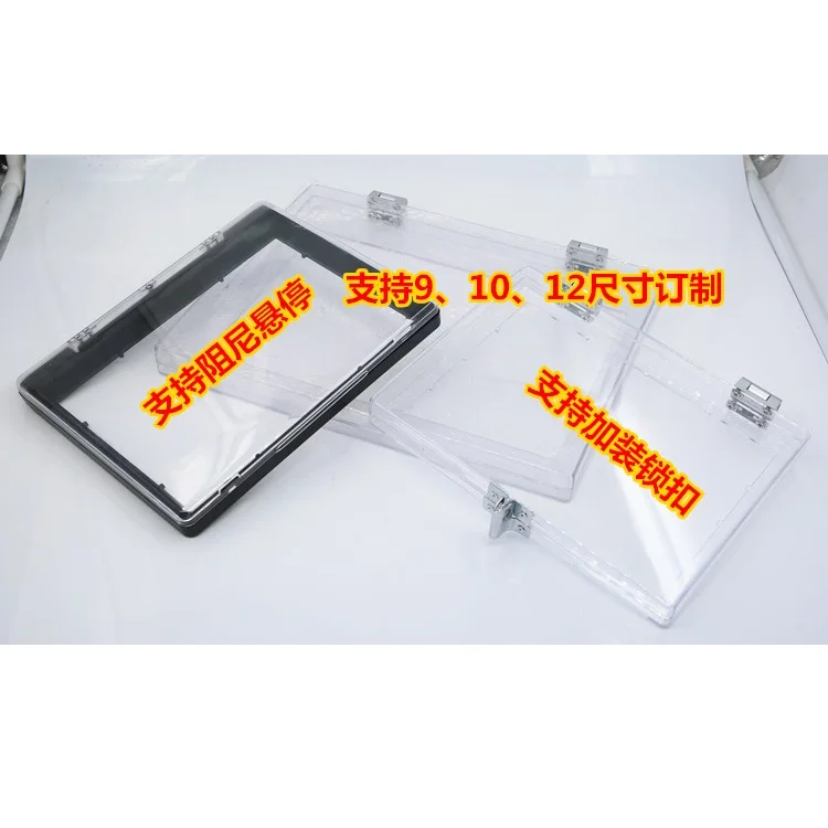 10 inch touch screen protective cover PC high transparency anti smashing