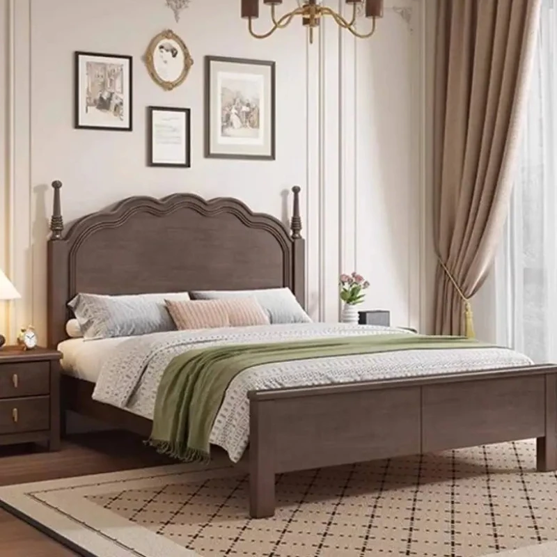 Couples Queen Size Bed Storage Unique Italian Headboards Double Bed Bedroom Frames Modern Letto Matrimoniale Home Furniture