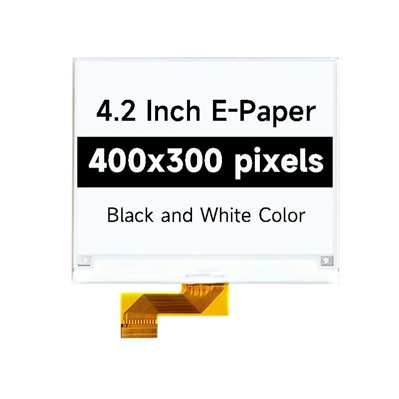Hot Sale 4.2inch E-paper Display 400*300 E-Ink Display Black/White with SPI Communication - free shipping