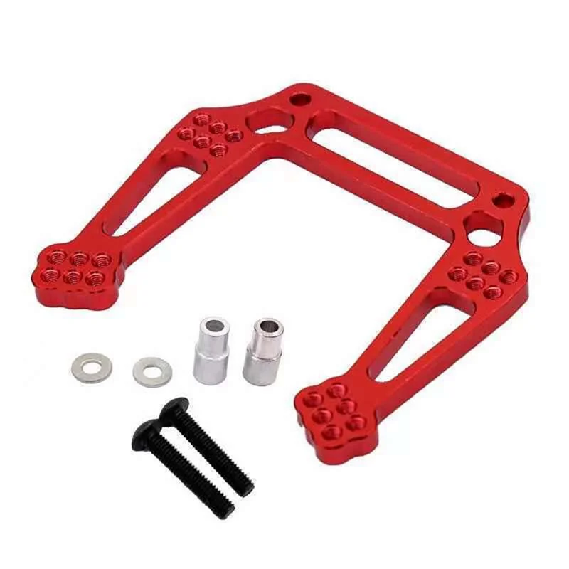 For Traxxas Slash 2WD 1/10 Simulation of Climbing Car Front Suspension Bracket,Upgraded Accessories,Red