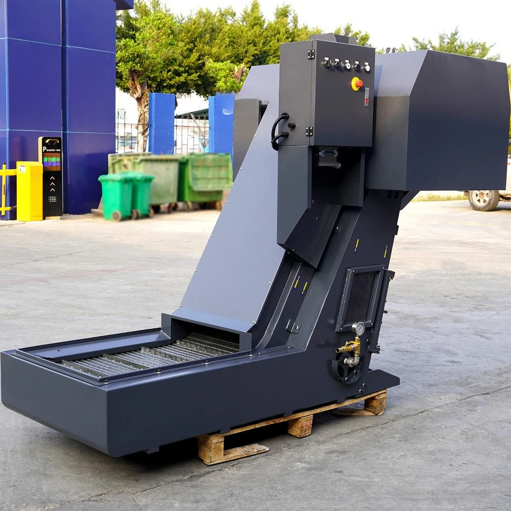 Compound complex chip recoil drum double-layer chip remover high-precision machining integrated chip remover