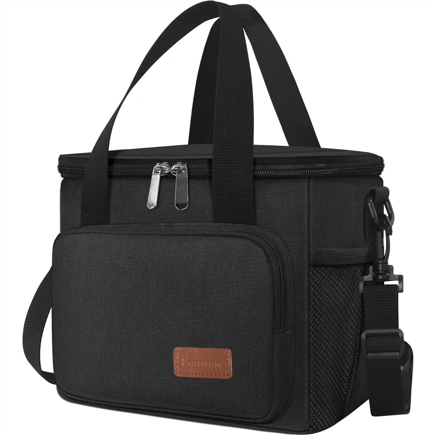 

Insulated Lunch Box for Men Women - Leakproof Reusable Lunch Bag with Adjustable Shoulder Strap, Large Capacity Cooler for Work
