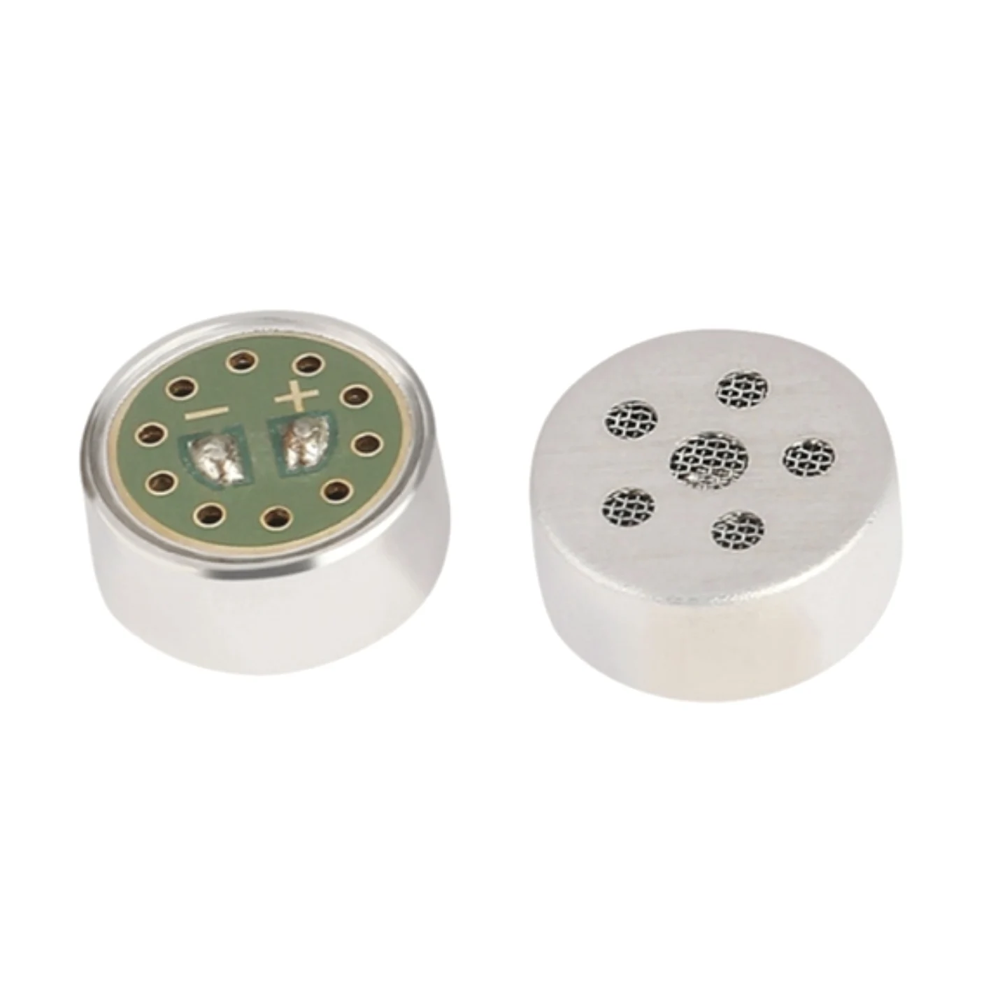 100 Pcs 14mm Electret Condenser Microphone Capsule Gold-Plated Diaphragm Unidirectional Noise Cancelling Mic for Wireless Mic