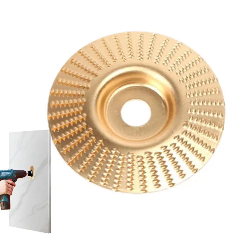 

Angle Grinder Sanding Disc Angle Grinder Attachments Wood Shaper Carving Disc Heavy Duty Carving Abrasive Disc Stump Grinder