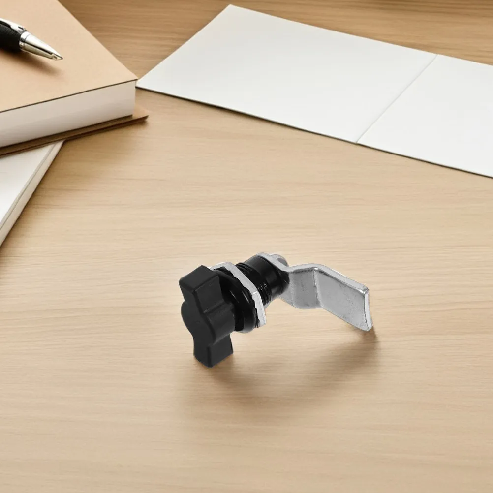 3Pcs Cam Lock Zinc Alloy T-Handle Lock for Equipment Box Toolbox Cabinet Doors Ergonomic Grip Weather Resistant Easy