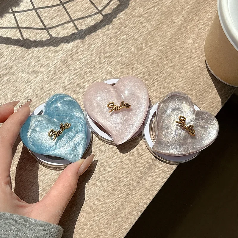 

Магнитный держатель 3D Love Heart для Magsafe, универсальная подставка для телефона Griptok с кольцом на палец, поддержка iPhone Smart Tok, ленивый кронштейн