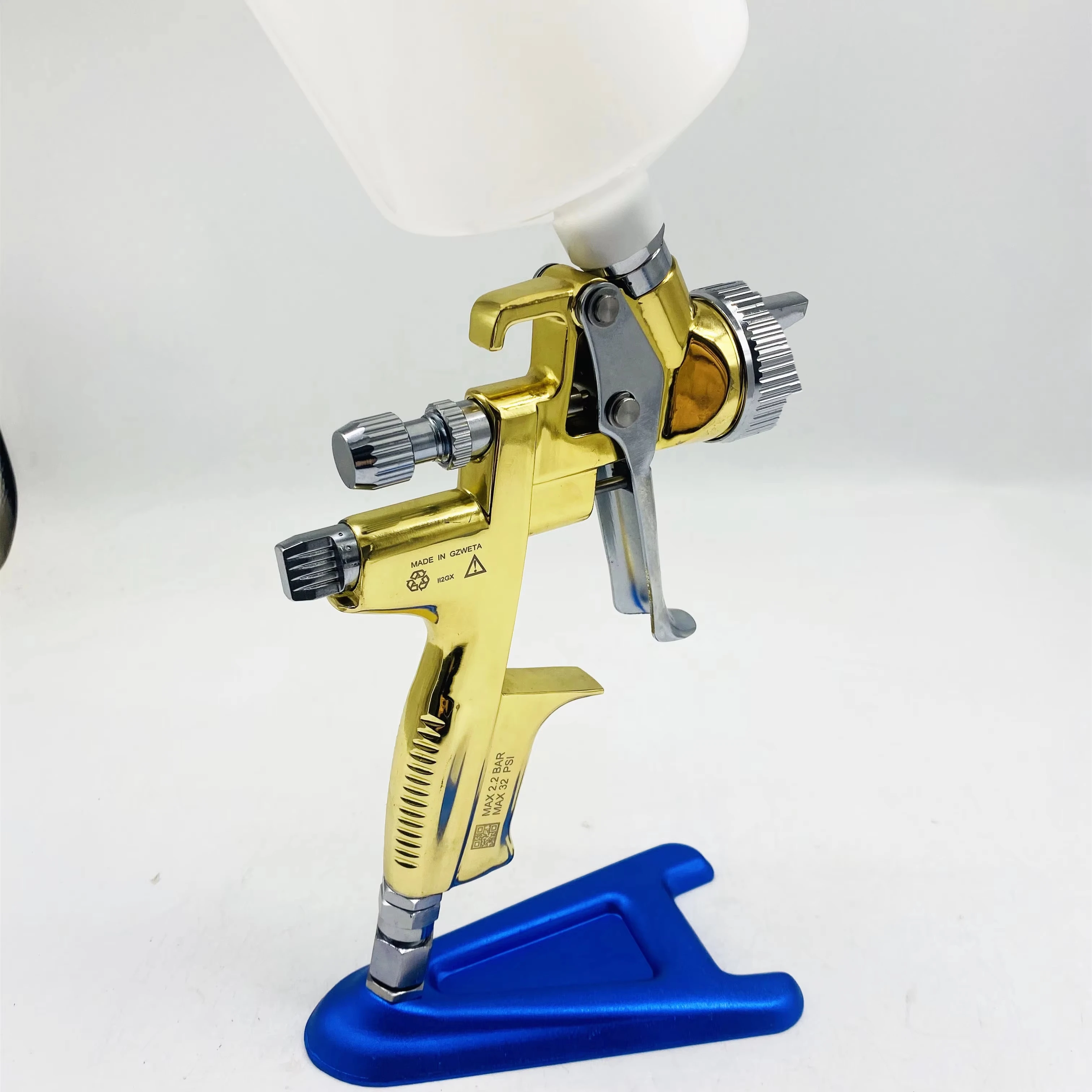 DEWELES High Quality Professional Paint Spray Gun Hvlp Aluminum 4000B 1.3mm High Atomization Air Spray Gun Pneumatic Tool