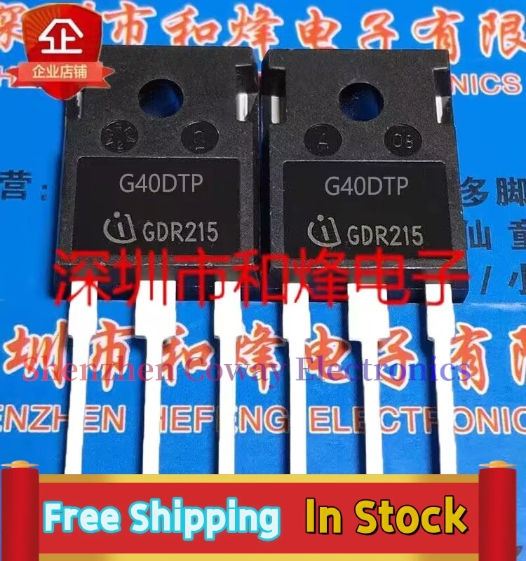 

10PCS-30PCS G40DTP IGW40N60TP 40A600V MOS TO-247 In Stock Fast Shipping