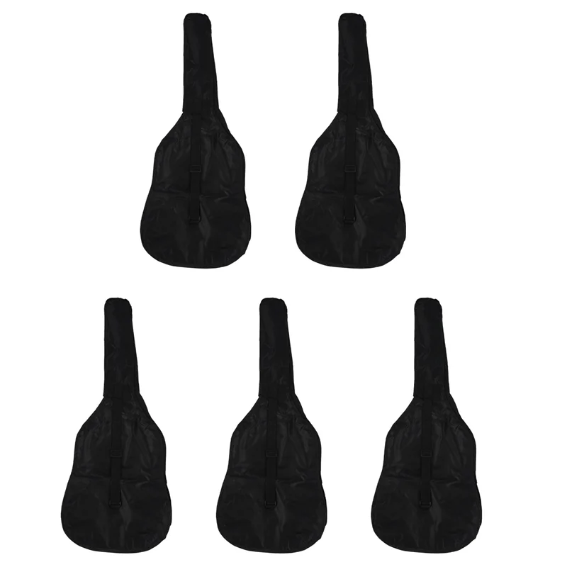 

A99I-5Pcs 38Inch Guitar Bag Oxford Cloth Shoulder Gig Bag Case With Pocket Guitar Parts & Accessories