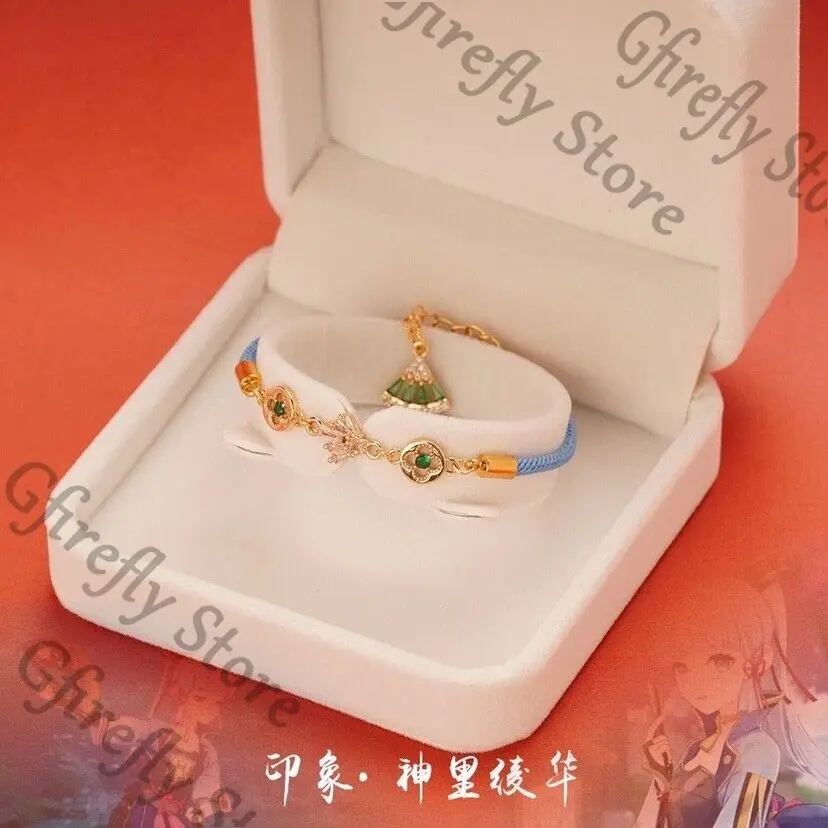 原神神里彩花アクセサリー胡タオコスプレ絶妙な収集 Venti ハンドチェーンブレスレットバングルシャオアニメギフト