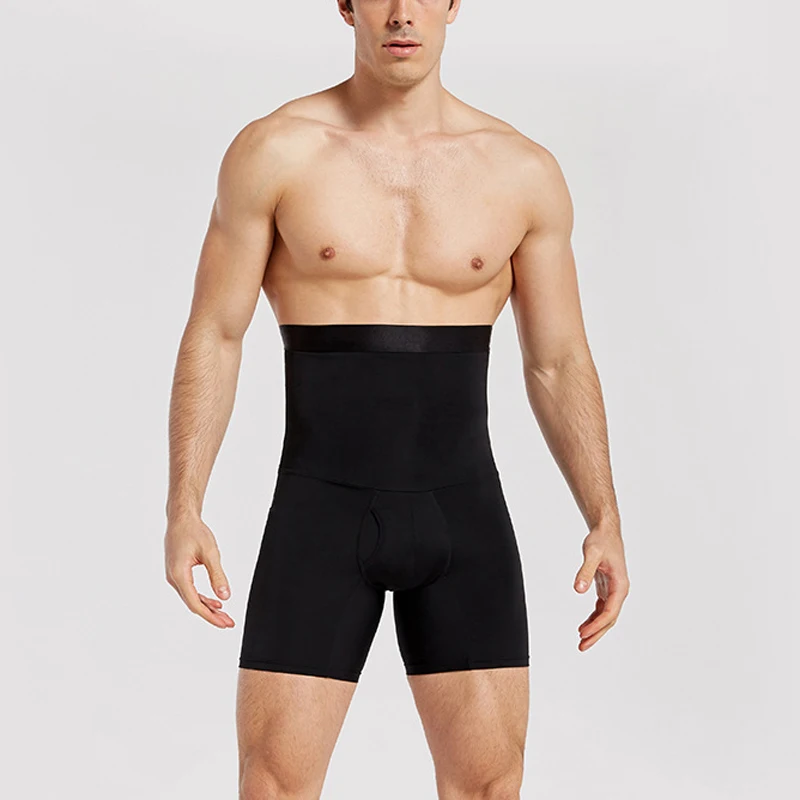

1pcs Men High Waist Shapewear Pants Tummy Control Shorts Body Shaper Compression Trainer Belly Tummy Slimming Boxer Underwear